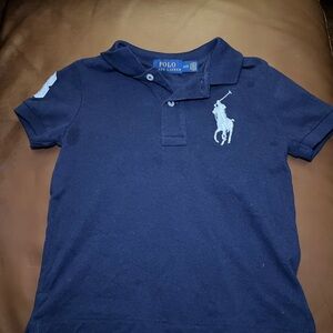 Polo by Ralph Lauren Kids Dark Blue Polo Shirt